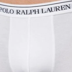 Polo Ralph Lauren Trunk 3er Pack 714513424001 Trunks, Baumwolle-Stretch, Weiß, White -MR Wasch Geschaft 109190 norm2