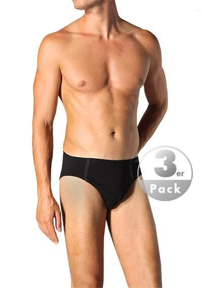 Schiesser Essential Supermini 3er Pack 205221/000 Slips, Baumwoll-Stretch, Schwarz 2 Schiesser Essential Supermini 3er Pack 205221/000 Slips, Baumwoll-Stretch, Schwarz – Bild 2