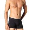 Schiesser Nachtschwärmer Shorts 128623/000 Trunk, Mikrofaser, Schwarz