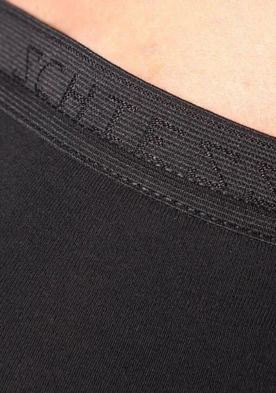 Schiesser Feinripp Sportslip 005128/000 Baumwolle, Schwarz 2 Schiesser Feinripp Sportslip 005128/000 Baumwolle, Schwarz – Bild 2