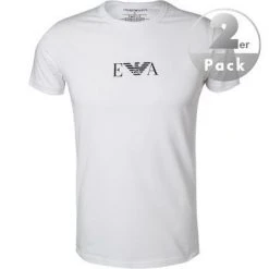 EMPORIO ARMANI CNeck T-Shirt 2P 111267/CC715/04710 T-Shirts, Baumwolle, Weiß