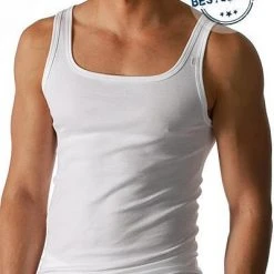 Mey NOBLESSE Sport-Shirt weiß 2800/101 Tanktop, Pima Baumwolle