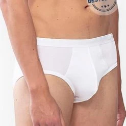 Mey NOBLESSE Men-Slip o.E. weiß 2812/101 Pima Baumwolle