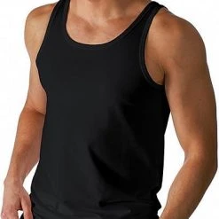 Mey DRY COTTON Athletic-Shirt schwarz 46000/123 Tanktop, Baumwolle