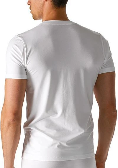 Mey DRY COTTON Olympia-Shirt weiß 46003/101 T-Shirt, Baumwolle 2 Mey DRY COTTON Olympia-Shirt weiß 46003/101 T-Shirt, Baumwolle – Bild 2
