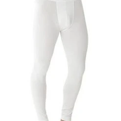 Zimmerli Pureness 700 Legging 700/1349/01 Lange Unterhose, Modal-Stretch, Weiß, White
