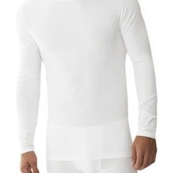 Zimmerli Pureness 700 Shirt LS 700/1350/01 Longsleeve, Micromodal OEKO-TEX, Weiß, White