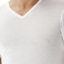 Zimmerli Royal Classic V-Shirt 252/8122 T-Shirt , Baumwolle mercerisiert, Weiß , Weiß 5 Zimmerli Royal Classic V-Shirt 252/8122 T-Shirt , Baumwolle mercerisiert, Weiß , Weiß -MR Wasch Geschaft 120652 norm2