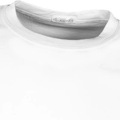 Jockey T-Shirt weiß 15501812/100 Baumwoll-Stretch 2 Jockey T-Shirt weiß 15501812/100 Baumwoll-Stretch – Bild 2