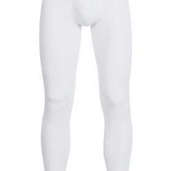 Jockey Long weiß 15500411/100 Lange Unterhose, Baumwoll-Stretch