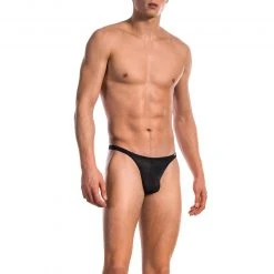 Olaf Benz RED1201 Riostring black 105833/8000 Mikrofaser, Schwarz