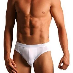 Novila Natural Comfort Sport-Slip 8036/11/1 Mako-Baumwolle, Weiß, Weiss