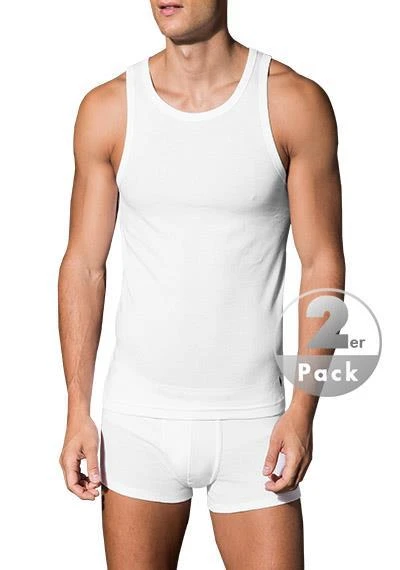 Polo Ralph Lauren Polo R.Lauren Tank 2er Pack 714515508001 Tanktops, Baumwolle, Weiß 2 Polo Ralph Lauren Polo R.Lauren Tank 2er Pack 714515508001 Tanktops, Baumwolle, Weiß – Bild 2