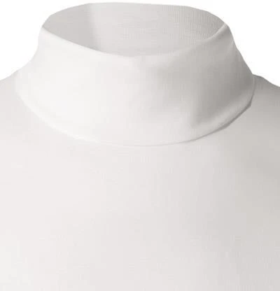 RAGMAN Longsleeve 400160/006 Stehkragenshirt, Baumwolle, Weiß 3 RAGMAN Longsleeve 400160/006 Stehkragenshirt, Baumwolle, Weiß – Bild 3