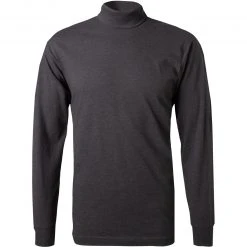 RAGMAN Longsleeve 400160/019 Baumwolle, Dunkelgrau meliert, Anthrazit