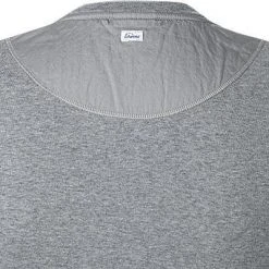 Schiesser Revival Karl-Heinz 1/1 Shirt 160096/202 Longsleeve, Baumwolle, Grau meliert, Grau-melange -MR Wasch Geschaft 146781 norm3