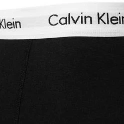 Calvin Klein Underwear Calvin Klein COTTON STRETCH 3er Pack U2662G/001 Trunks, Baumwolle, Schwarz, Schwarz-weiss -MR Wasch Geschaft 148538 norm2