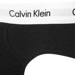 Calvin Klein Underwear Calvin Klein COTTON STRETCH 3er Pack U2661G/001 Slips, Baumwolle, Schwarz, Schwarz-weiß -MR Wasch Geschaft 148551 norm2