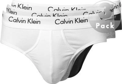 Calvin Klein Underwear Calvin Klein COTTON STRETCH 3er Pack U2661G/998 Slips, Baumwolle, Weiß-grau-schwarz, Weiss-schwarz-grau 2 Calvin Klein Underwear Calvin Klein COTTON STRETCH 3er Pack U2661G/998 Slips, Baumwolle, Weiß-grau-schwarz, Weiss-schwarz-grau – Bild 2