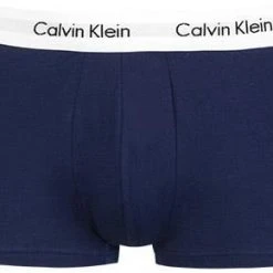 Calvin Klein Underwear Calvin Klein COTTON STRETCH 3er Pack U2664G/I03 Trunks, Baumwoll- Stretch, Navy-weiß-rot, Navy-weiß-red -MR Wasch Geschaft 152956 norm2
