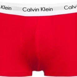 Calvin Klein Underwear Calvin Klein COTTON STRETCH 3er Pack U2664G/I03 Trunks, Baumwoll- Stretch, Navy-weiß-rot, Navy-weiß-red -MR Wasch Geschaft 152956 norm3
