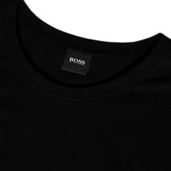 BOSS RH-Shirt 2er Pack black 50325405/001 T-Shirts, Baumwoll-Stretch, Schwarz -MR Wasch Geschaft 153873 norm2