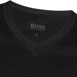 BOSS V-Shirt 2er Pack black 50325401/001 T-Shirts, Loose Fit, Baumwolle, Schwarz -MR Wasch Geschaft 154979 norm2