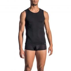 Olaf Benz RED0965 Tanktop 106025/8000 Mikrofaser, Schwarz