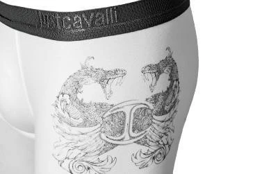 Just cavalli Parigamba weiß G1100/02 Trunk, Baumwoll-Stretch 2 Just cavalli Parigamba weiß G1100/02 Trunk, Baumwoll-Stretch – Bild 2