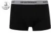 EMPORIO ARMANI Trunk 3er Pack 111357/CC717/00120 Trunks, Baumwoll-Stretch, Schwarz