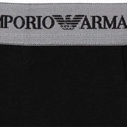 EMPORIO ARMANI Trunk 3er Pack 111357/CC717/00120 Trunks, Baumwoll-Stretch, Schwarz -MR Wasch Geschaft 187400 norm2