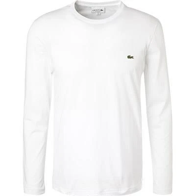 LACOSTE T-Shirt TH2040/001 Longsleeve, Regular Fit, Baumwolle, Weiß, Blanc 1 LACOSTE T-Shirt TH2040/001 Longsleeve, Regular Fit, Baumwolle, Weiß, Blanc