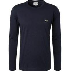 LACOSTE T-Shirt TH2040/166 Longsleeve, Regular Fit, Baumwolle, Navy, Marine