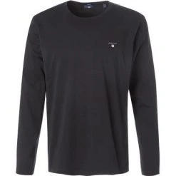 Gant Longsleeve 234502/5 Regular Fit, Baumwolle, Schwarz, Black