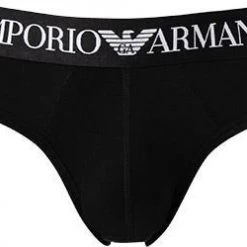 EMPORIO ARMANI Brief 111285/CC729/00020 Slip, Baumwoll-Stretch, Schwarz