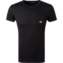 EMPORIO ARMANI T-Shirt 111035/CC729/00020 Baumwolle, Schwarz