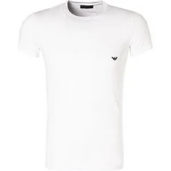 EMPORIO ARMANI T-Shirt 111035/CC729/00010 Baumwolle, Weiß