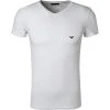 EMPORIO ARMANI V-Shirt 110810/CC729/00010 T-Shirt, Baumwolle, Weiß