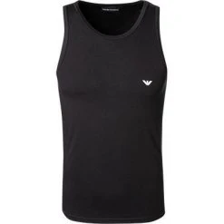 EMPORIO ARMANI Tank Top 110828/CC729/00020 Tanktop, Baumwoll-Stretch, Schwarz