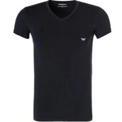 EMPORIO ARMANI V-Neck 2er Pack 111512/CC717/13742 T-Shirts, Baumwoll-Stretch, Grau-nachtblau, Grau 10 EMPORIO ARMANI V-Neck 2er Pack 111512/CC717/13742 T-Shirts, Baumwoll-Stretch, Grau-nachtblau, Grau -MR Wasch Geschaft 229208 norm3