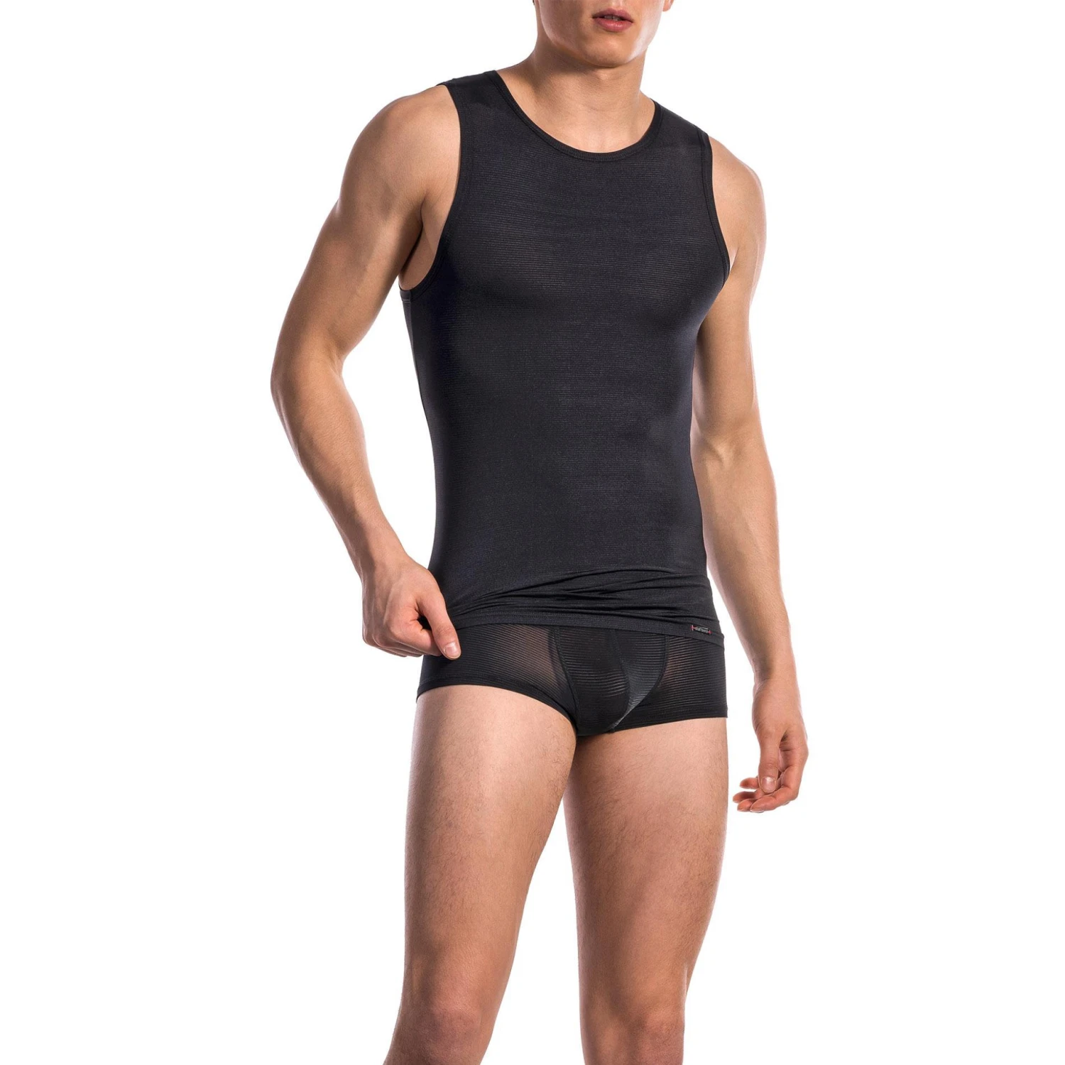 Olaf Benz RED1201 Tanktop schwarz 105836/8000 Mikrofaser 1 Olaf Benz RED1201 Tanktop schwarz 105836/8000 Mikrofaser