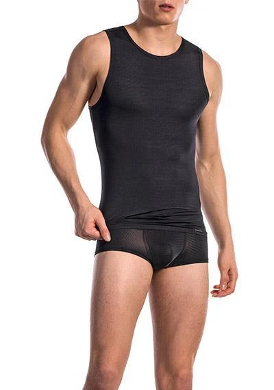 Olaf Benz RED1201 Tanktop schwarz 105836/8000 Mikrofaser 2 Olaf Benz RED1201 Tanktop schwarz 105836/8000 Mikrofaser – Bild 2