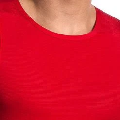 Olaf Benz RED1201 T-Shirt rot 105835/3000 Mikrofaser, Rot gestreift -MR Wasch Geschaft 229866 norm3