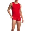 Olaf Benz RED1201 Tanktop rot 105836/3000 Mikrofaser, Rot gestreift