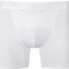 HOM HO1 Long Boxer Brief 359519/0003 Trunk mit Eingriff, Baumwolle, Weiß, White