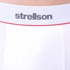 Strellson 3er Pack Shorts 531101/10 Trunks, Baumwoll-Stretch, Weiß, White -MR Wasch Geschaft 234046 norm2
