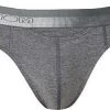 HOM HO1 Mini Brief 359521/00ZU Slip, Baumwolle, Grau meliert, Grau