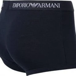 EMPORIO ARMANI Trunk 2er Pack 111613/CC722/27435 Trunks, Baumwolle, Marineblau, Marine -MR Wasch Geschaft 239840 norm3