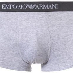 EMPORIO ARMANI Trunk 3er Pack 111610/CC722/40510 Trunks, Baumwolle, Navy-grau-weiß, Weiß-grau-marine -MR Wasch Geschaft 239846 norm2