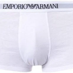 EMPORIO ARMANI Trunk 3er Pack 111610/CC722/40510 Trunks, Baumwolle, Navy-grau-weiß, Weiß-grau-marine -MR Wasch Geschaft 239846 norm3